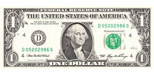 Dólares americanos en efectivo